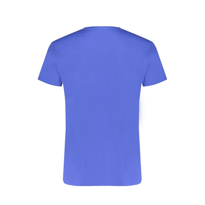 Trussardi Blue Cotton Men T-shirt