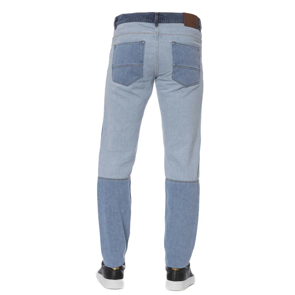 Trussardi Jeans Blue Cotton Men