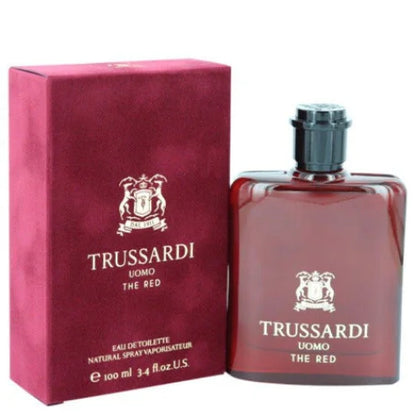 Trussardi Uomo The Red Bold Mens Cologne with Spicy Citrus Perfume Notes Men’s
