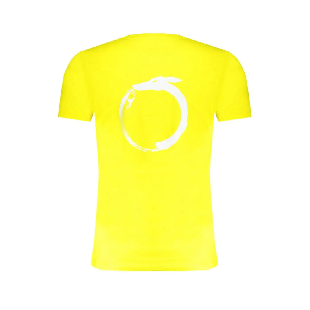 Trussardi Yellow Cotton Men’s T-shirt