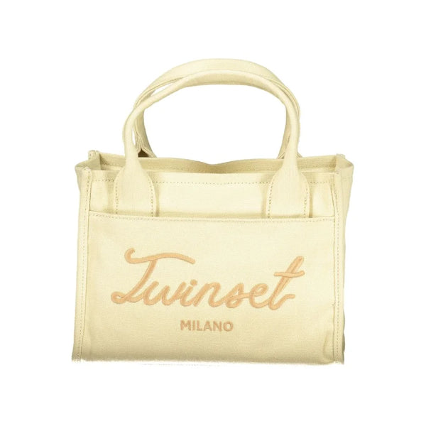 Twinset - Beige Cotton Women Handbag