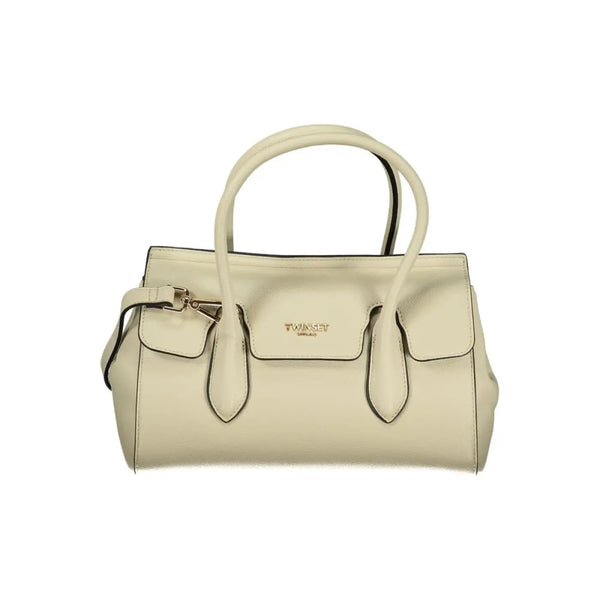 Twinset - Beige Polyurethane Women Tote