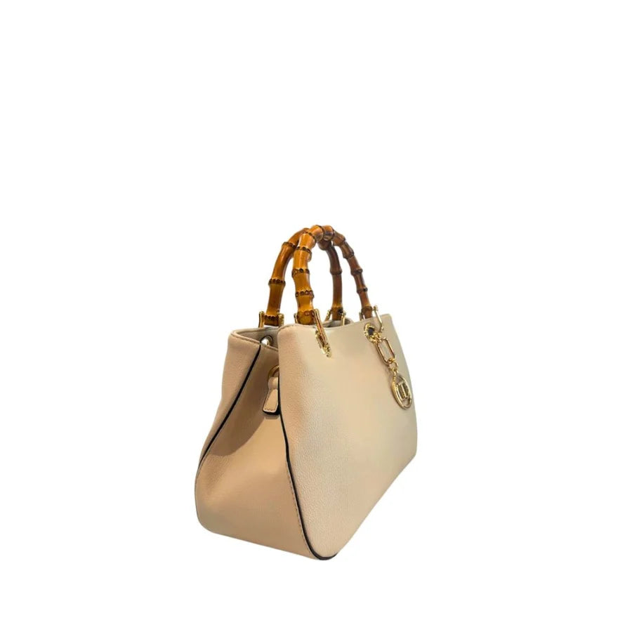 Twinset Beige PU Women Handbag
