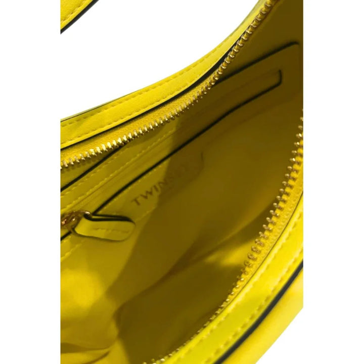 Twinset Bicolor Polyethylene Clutch Bag