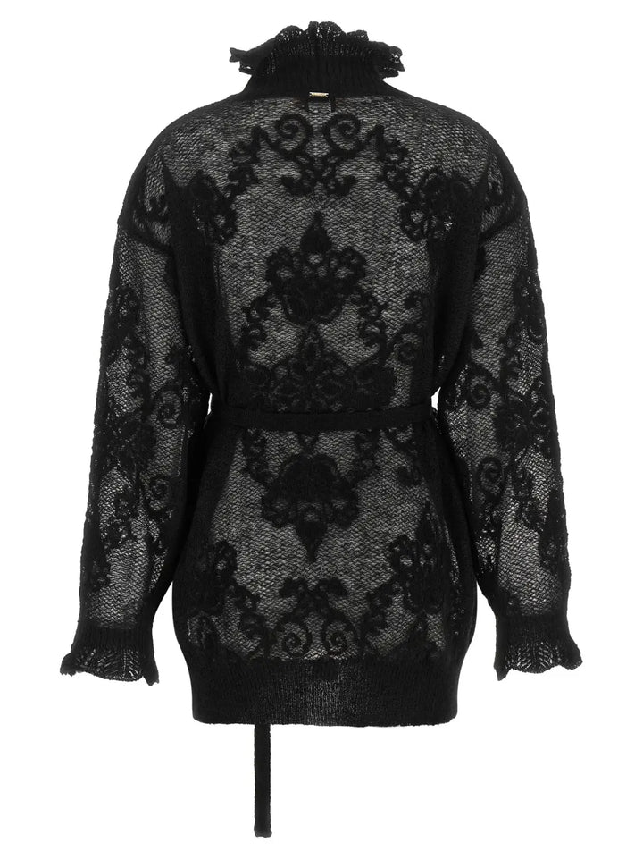 Twinset Black Polyamide Cardigan