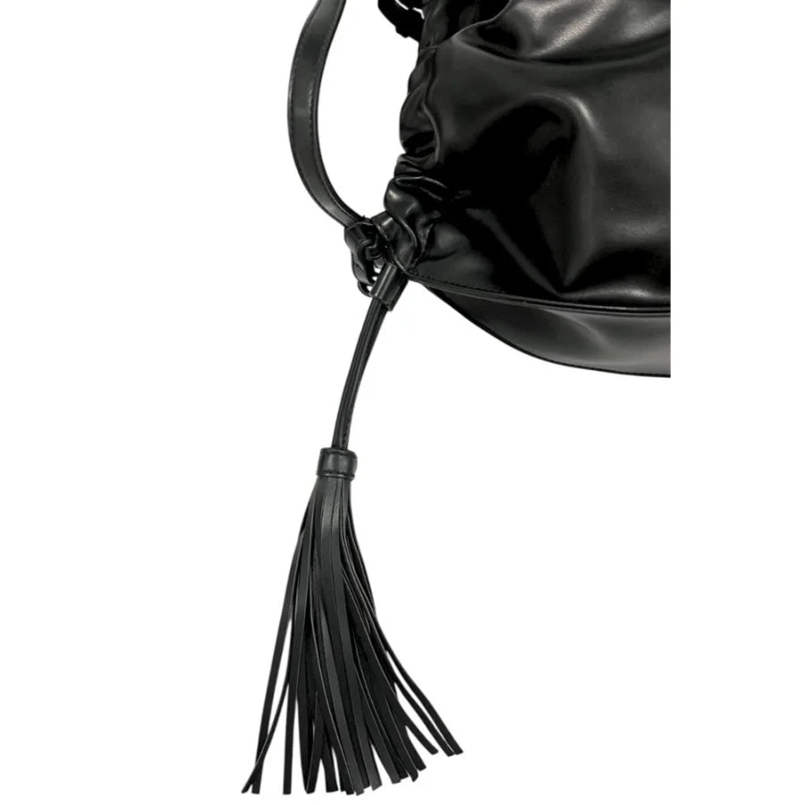 Twinset Black Polyethylene Clutch Bag