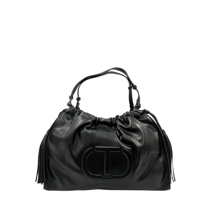 Twinset Black Polyethylene Clutch Bag