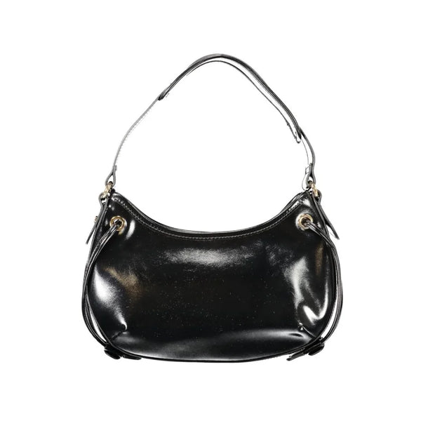 Twinset - Black Polyurethane Women Hobo Bag