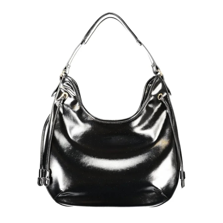 Twinset - Black Polyurethane Women Hobo Bag