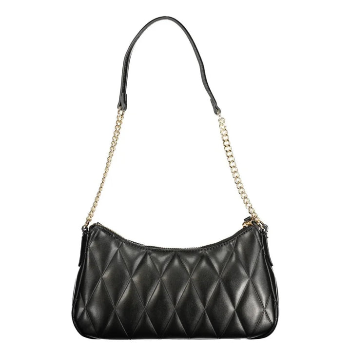 Twinset Black Polyurethane Women Shoulder Bag