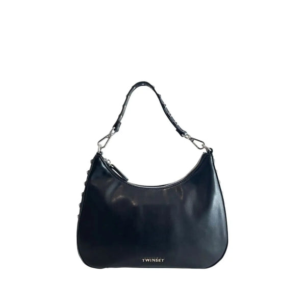 Twinset - Black Polyurethane Women Shoulder Bag