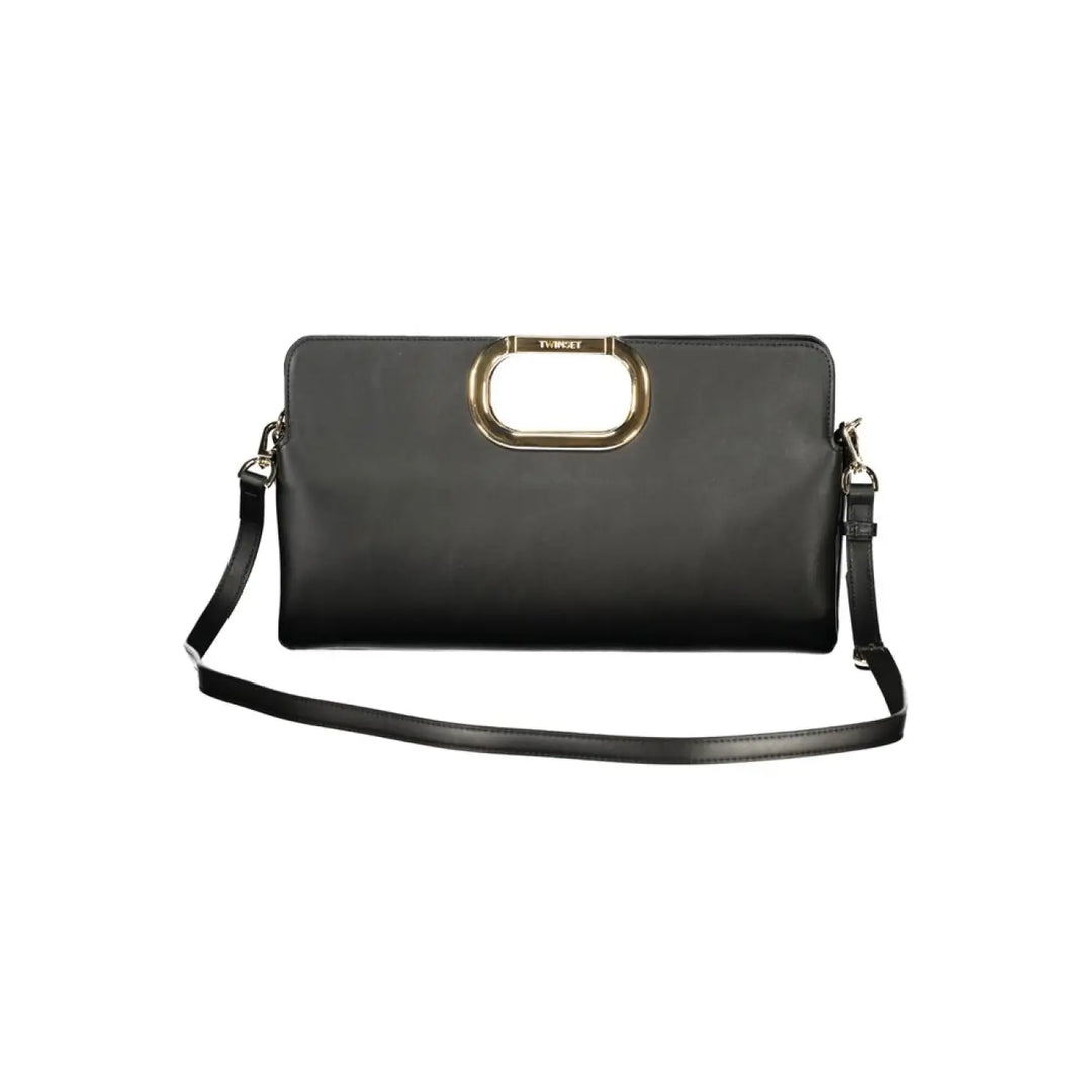 Twinset Black Polyurethane Women’s Bag