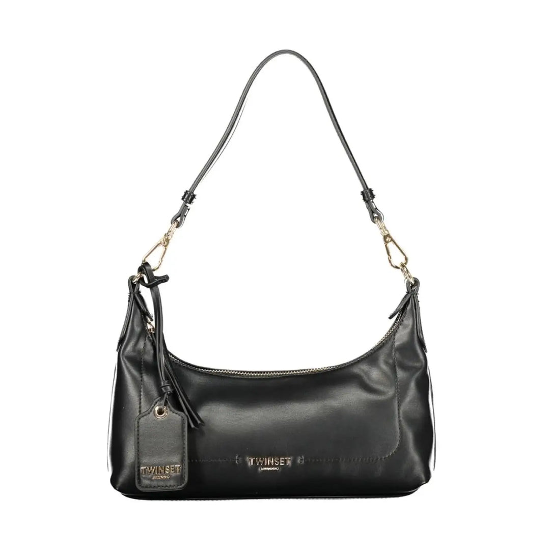 Twinset Black Polyurethane Women’s Bag