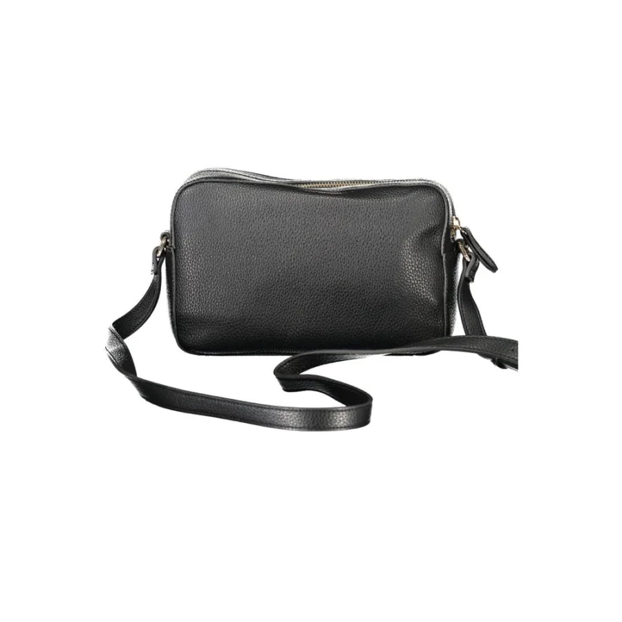 Twinset Black Polyurethane Women’s Camera Bag