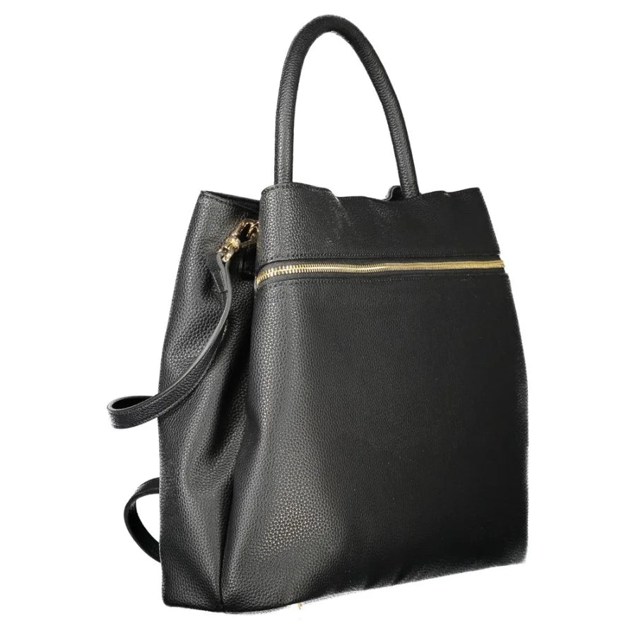 Twinset Black Polyurethane Women’s Tote Bag