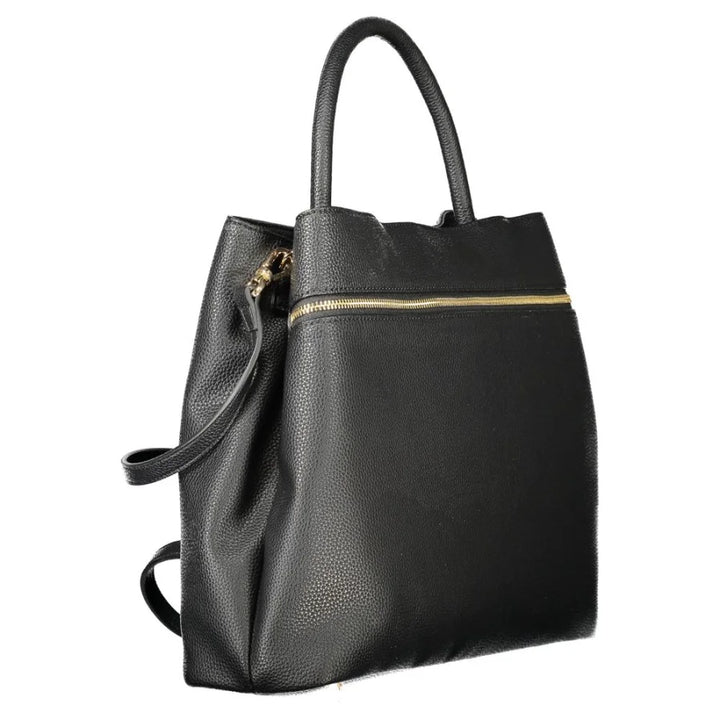 Twinset Black Polyurethane Women’s Tote Bag