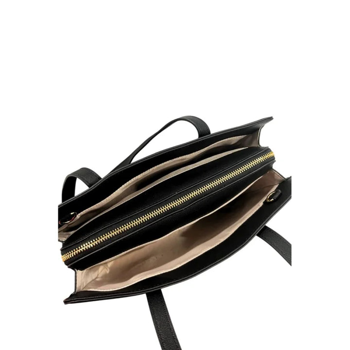 Twinset Black PU Women Shoulder Bag