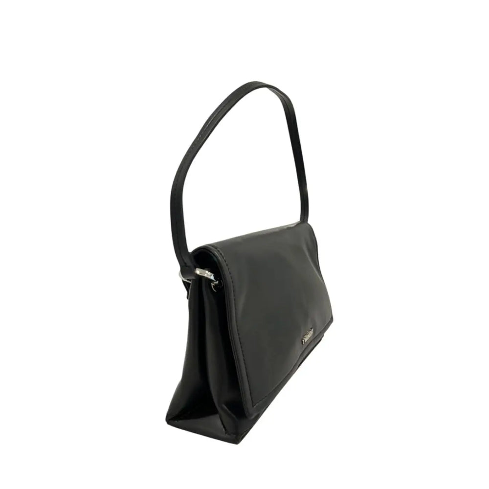 Twinset - Black PU Women Shoulder Bag