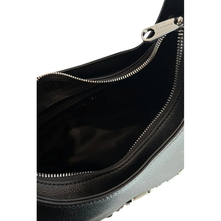 Twinset Black PU Women Shoulder Bag