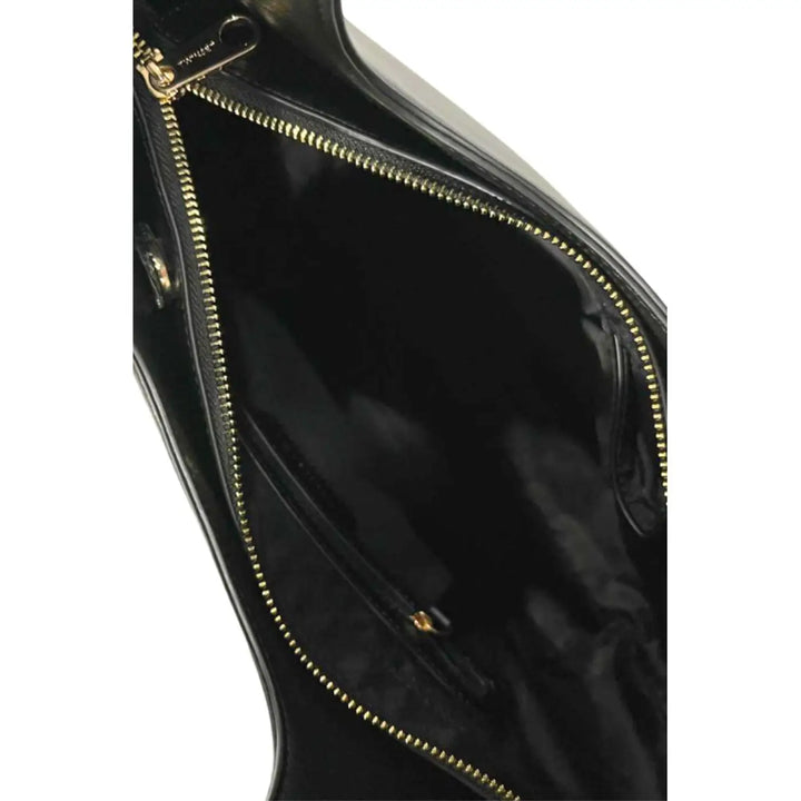 Twinset Black PU Women Shoulder Bag