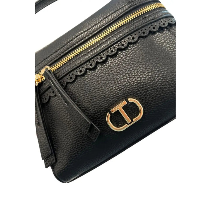 Twinset Black PU Women’s Handbag