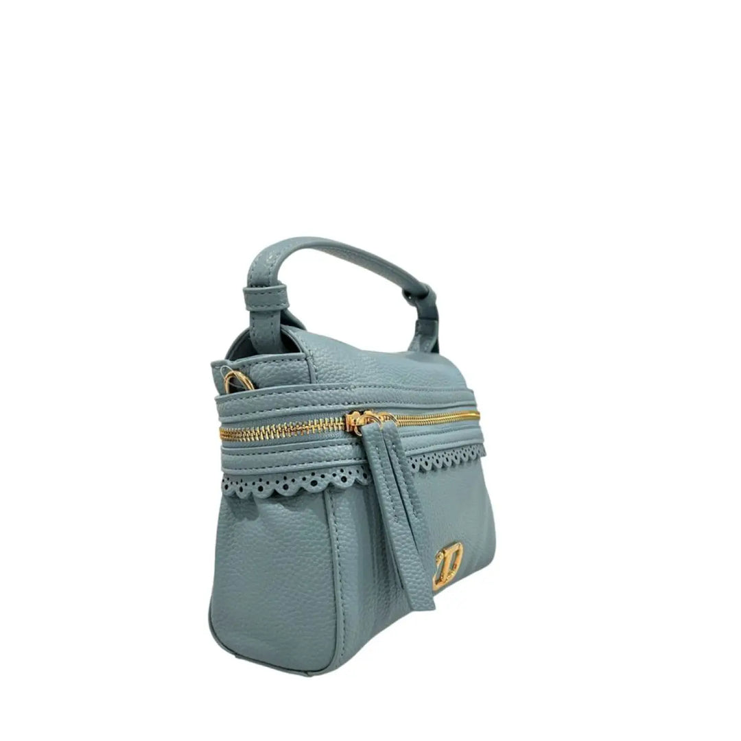 Twinset Blue Pu Women Handbag