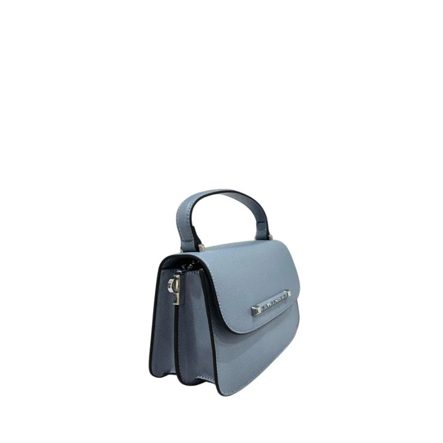 Twinset Blue PU Women Handbag