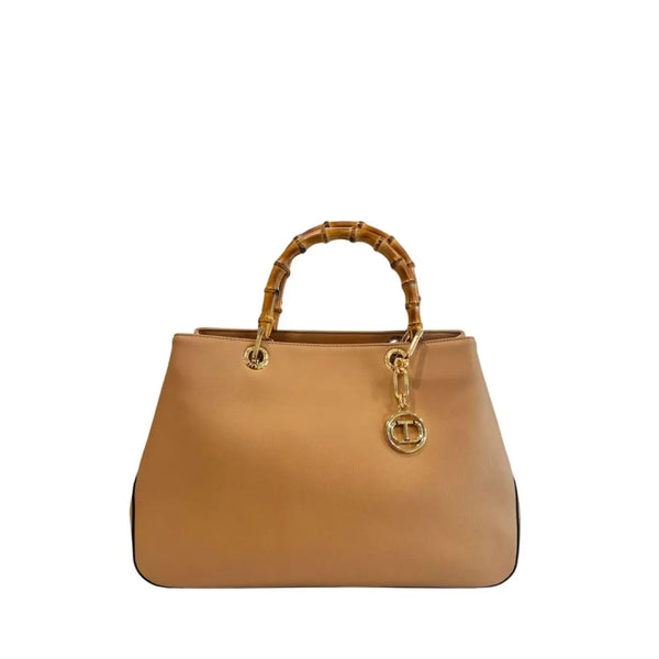 Twinset - Brown PU Women Handbag