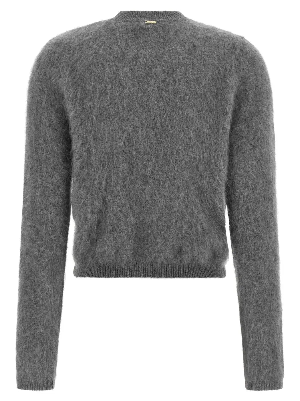 Twinset Gray Wool Cardigan