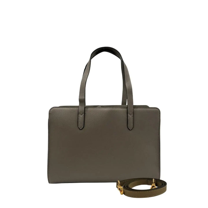 Twinset - Grey PU Women Shoulder Bag