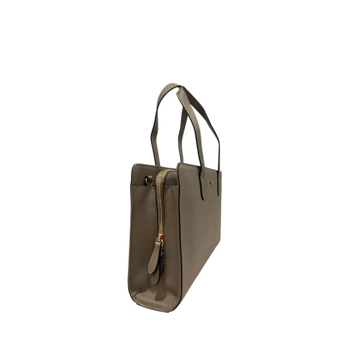 Twinset - Grey PU Women Shoulder Bag