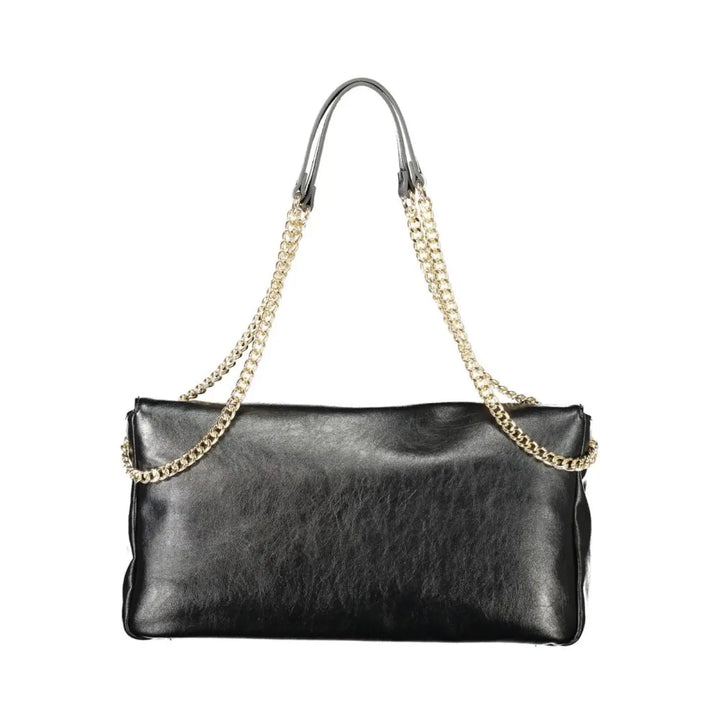 Twinset - Nero Poliuretano Woman Shoulder Bag