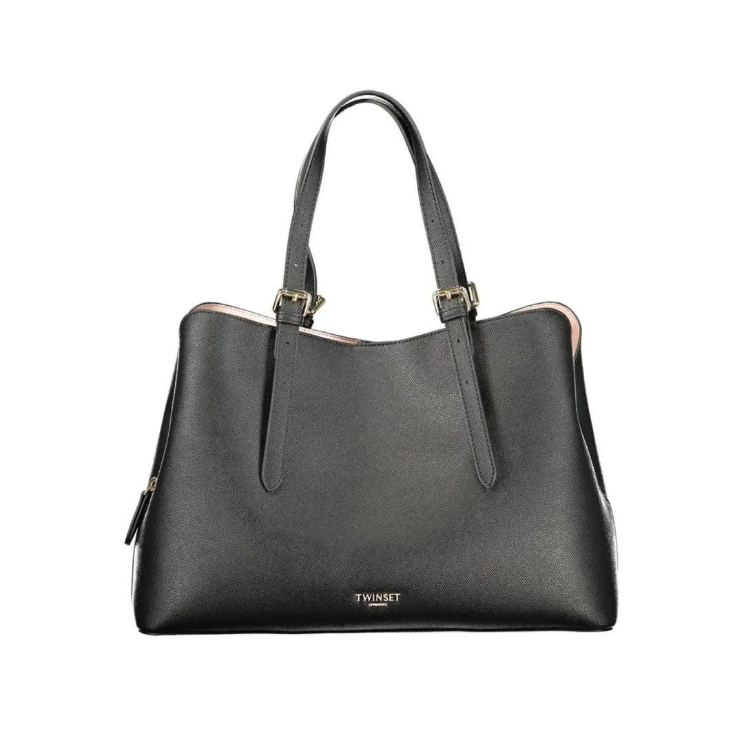 Twinset Nero Polyurethane Women Tote