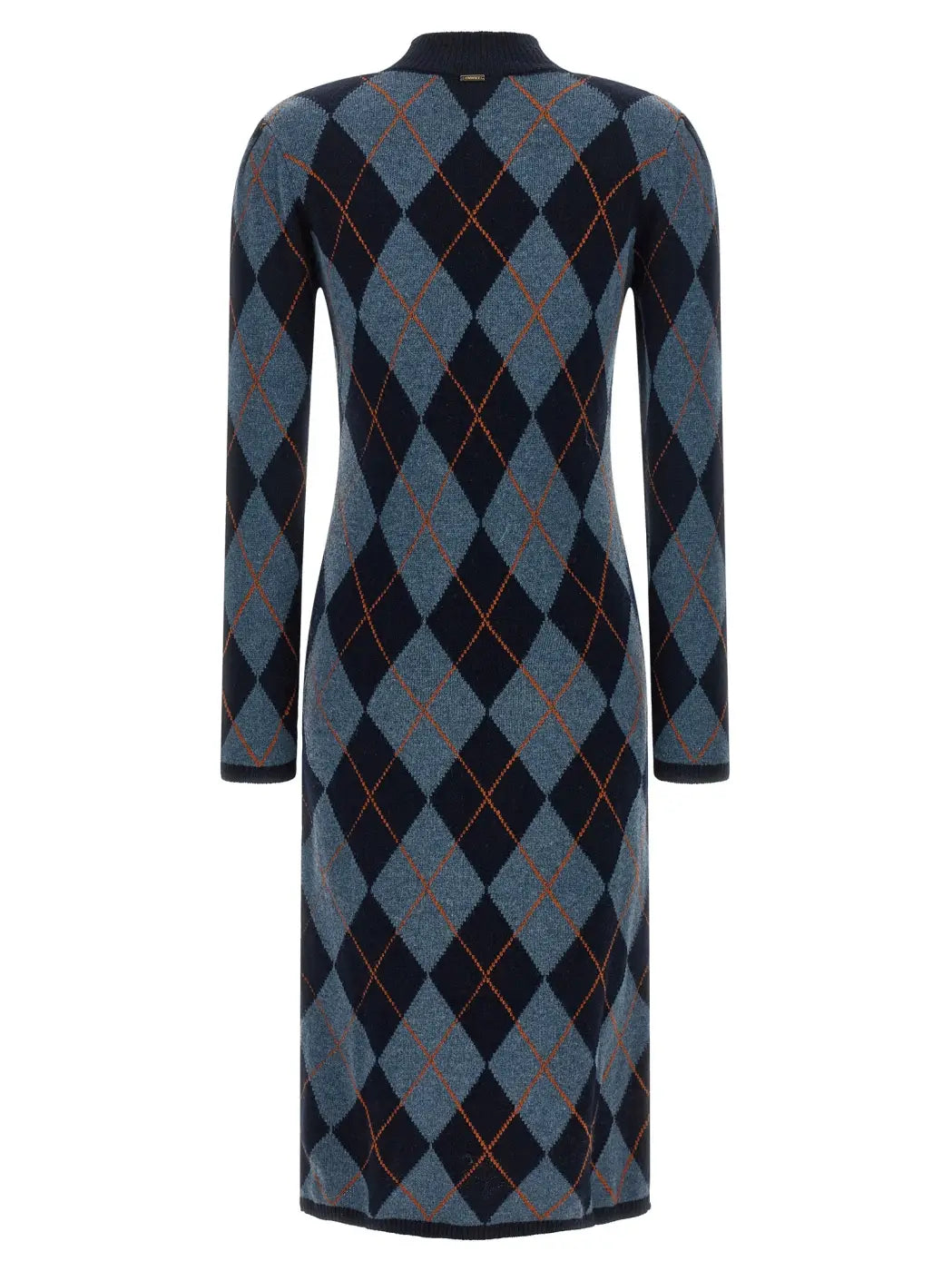 Twinset Orange Viscose Casual Dress