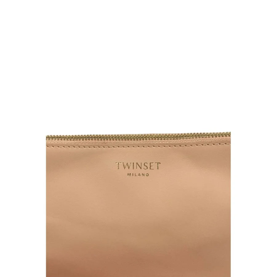 Twinset Pink Polyurethane Women Clutch