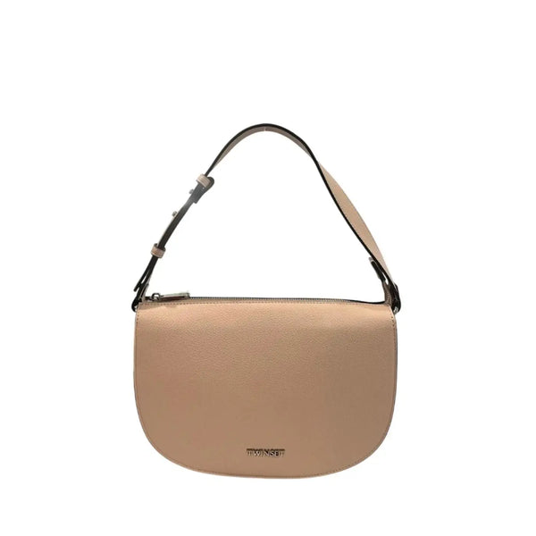 Twinset - Pink PU Women Shoulder Bag