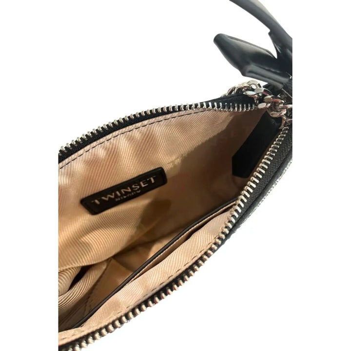 Twinset Purple PU Women Shoulder Bag