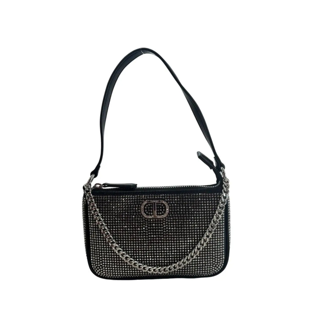 Twinset Purple PU Women Shoulder Bag