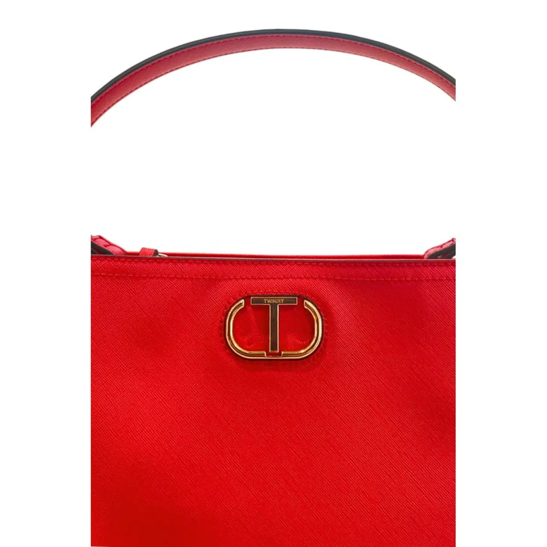 Twinset Red Pu Women Handbag