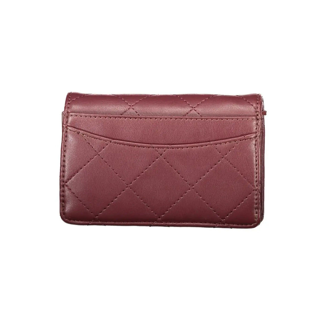 Twinset Rosso Polyurethane Women’s Wallet