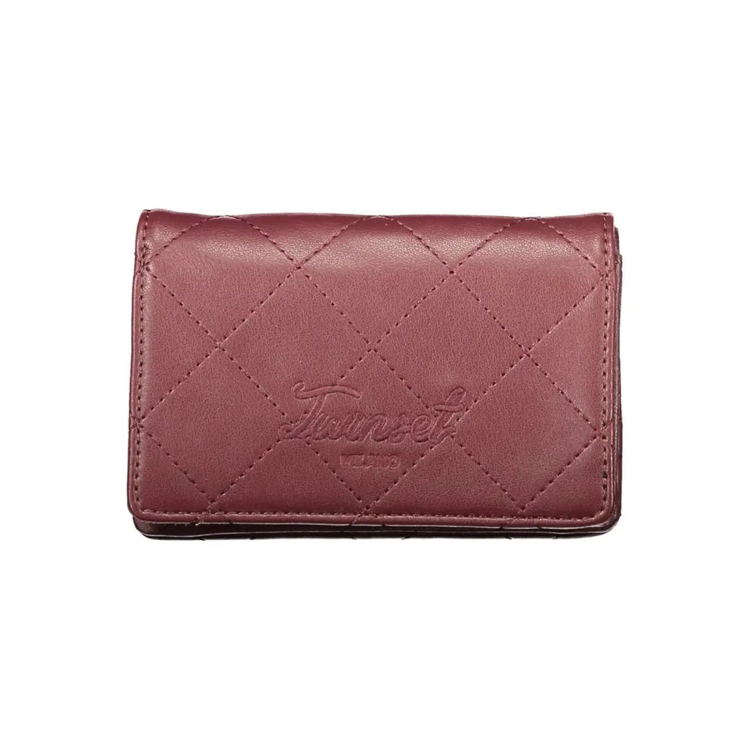 Twinset Rosso Polyurethane Women’s Wallet