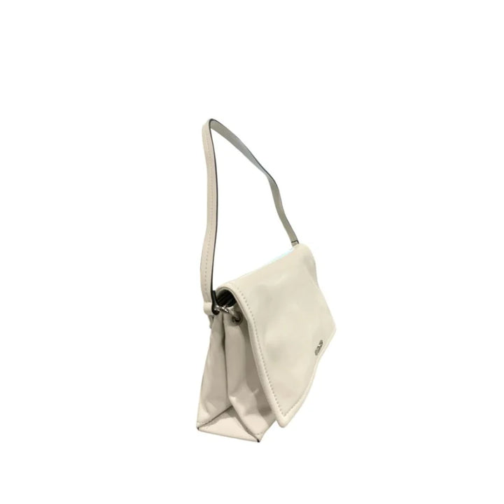 Twinset White Polyethylene Clutch Bag