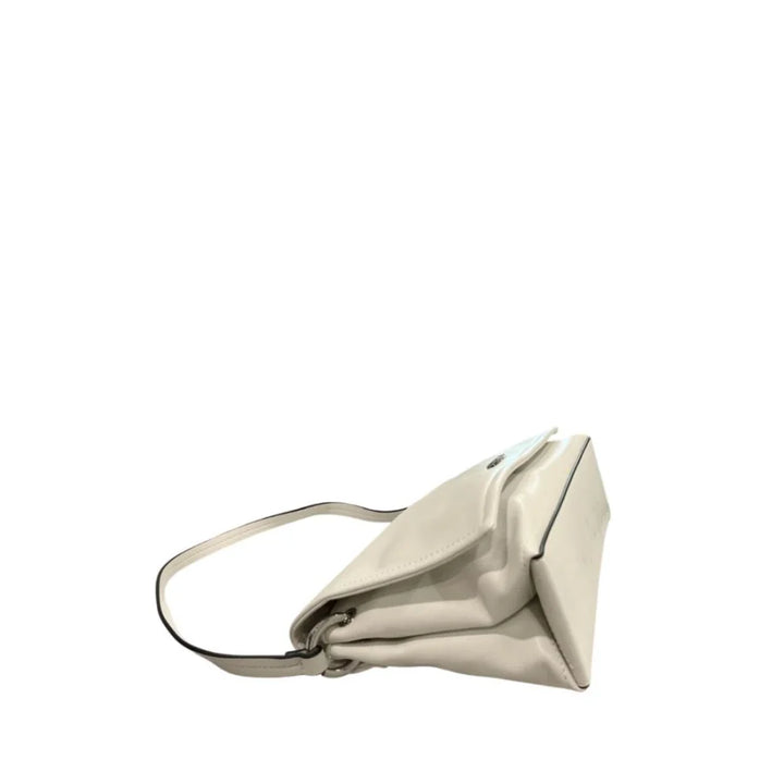 Twinset White Polyethylene Clutch Bag