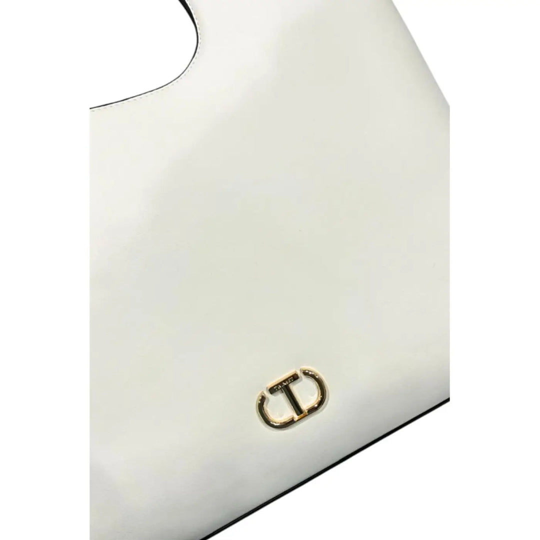 Twinset White PU Women Handbag