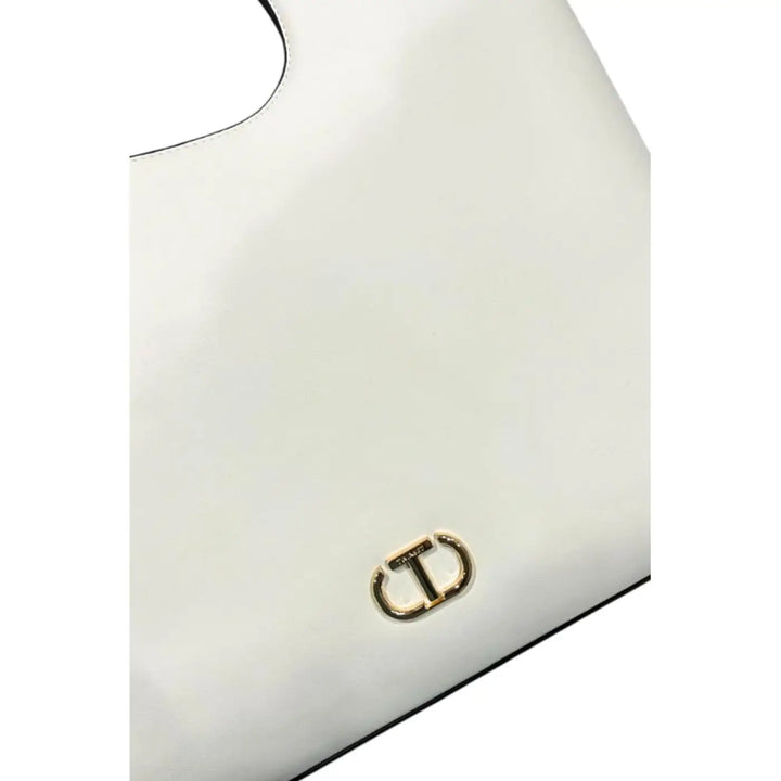 Twinset White PU Women Handbag