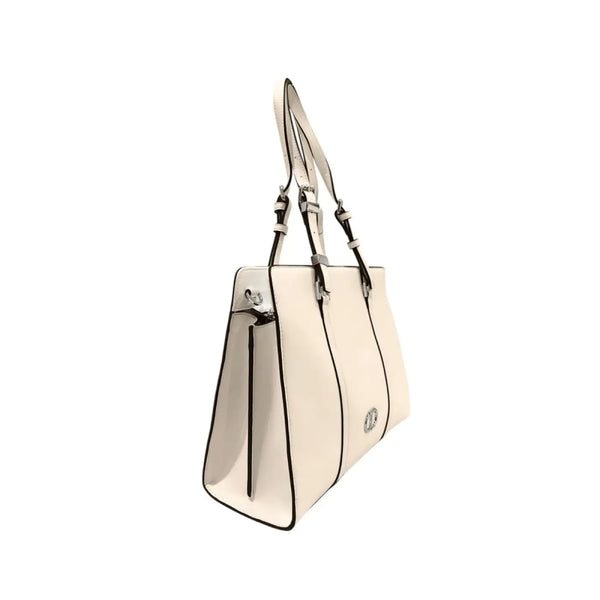 Twinset - White PU Women Shoulder Bag