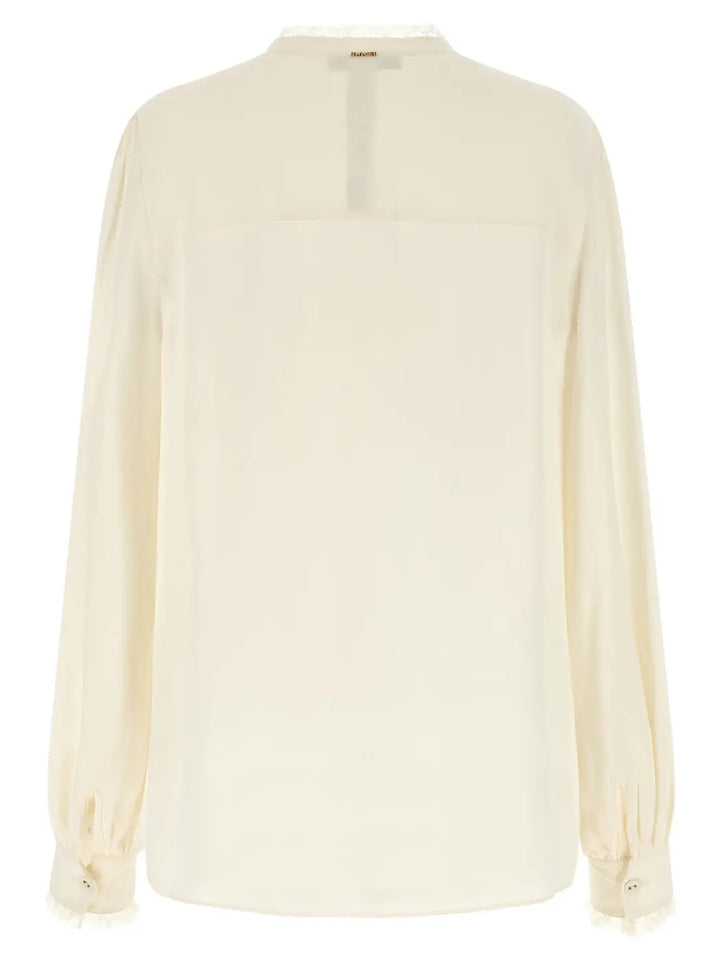 Twinset White Viscose Blouse