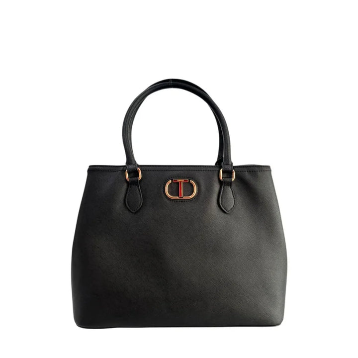 Twinset Yellow Polyurethane Women Shoulder Bag