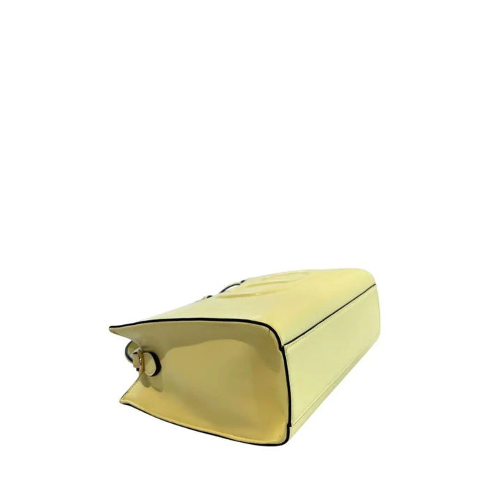 Twinset Yellow PU Women Handbag