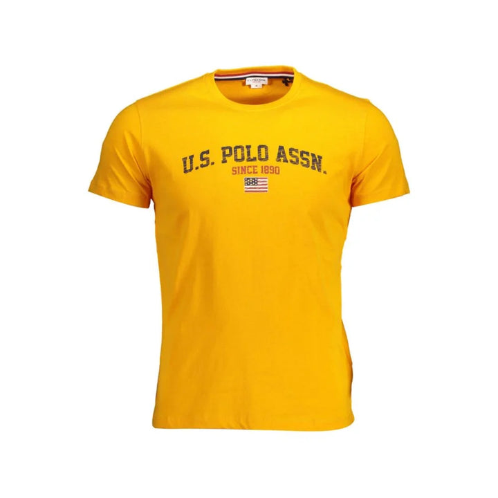 U.S. POLO ASSN. Arancione Cotton Men’s T-Shirt